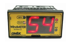 Wyświetlacz prędkości wiatru WM-44-SS