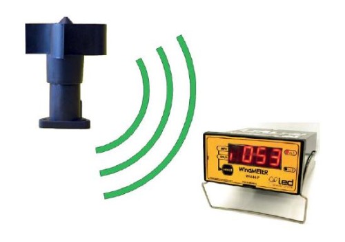 Zestaw wiatromierz z wyświetlaczem: Anemo 4403 RF + WM-44P RF