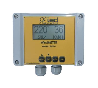 Wyświetlacz prędkości i kierunku wiatru WM44-EVO11