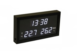 Ekran temperatura, wilgotność, godzina VHTA4 Time-T-H