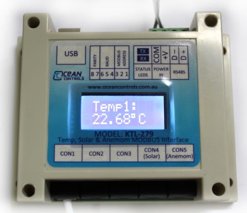 Modbus 5-kanałowy bezpośredni (KTA-279)