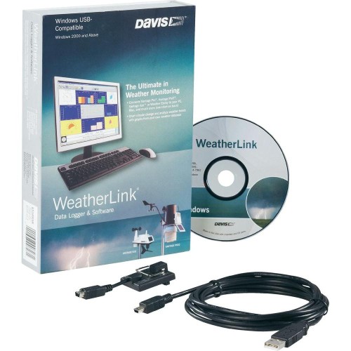 Oprogramowanie WeatherLink i DataLogger USB Davis (6510USB)