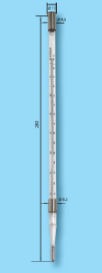 Termometr meteorologiczny do psychrometru aspiracyjnego Assmanna T018