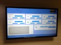 Ekran  TV  led  wyświetlania warunków meteorologicznych