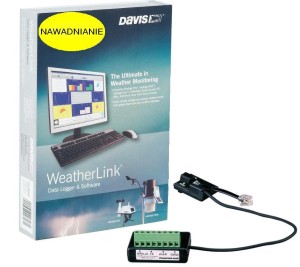 Oprogramowanie WeatherLink nawadnianie i DataLogger Davis (6560)